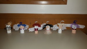 toilet paper roll crafts, angels