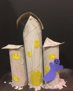 toilet paper roll crafts, halloween