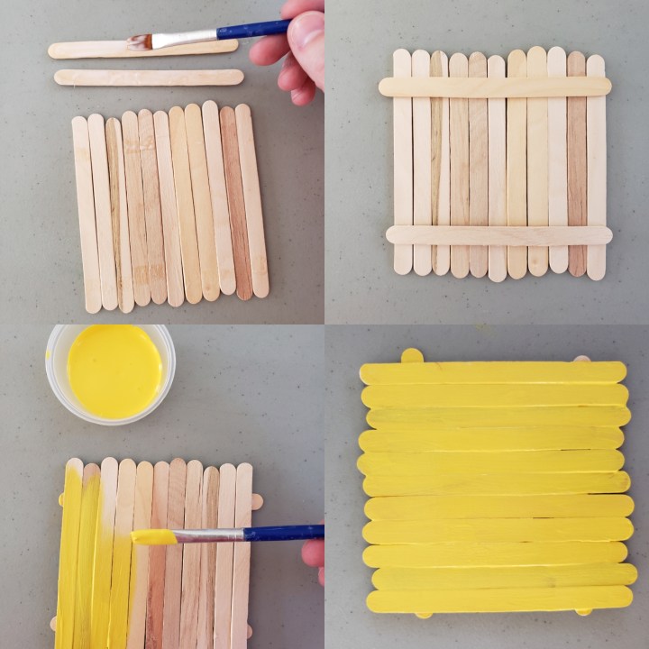 Minion Popsicle Sticks