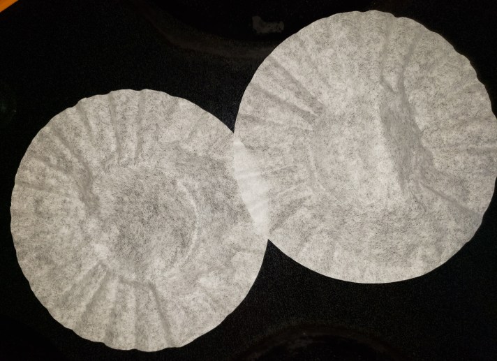 coffee filter poppies