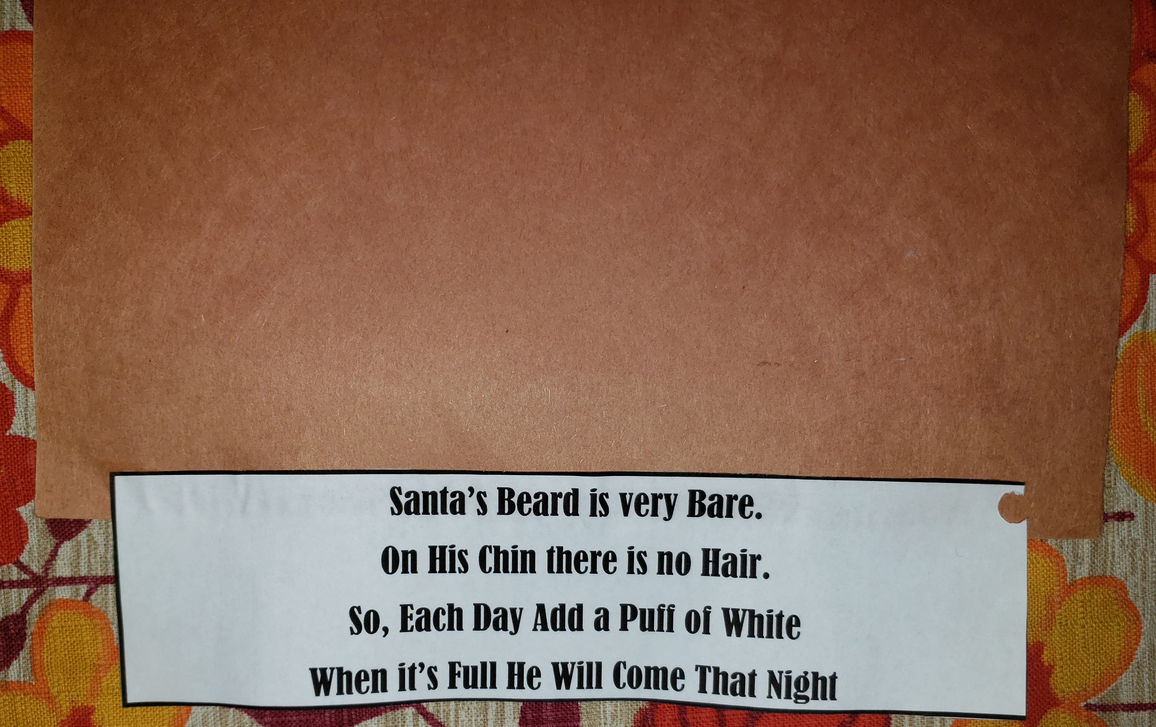 santas beard countdown