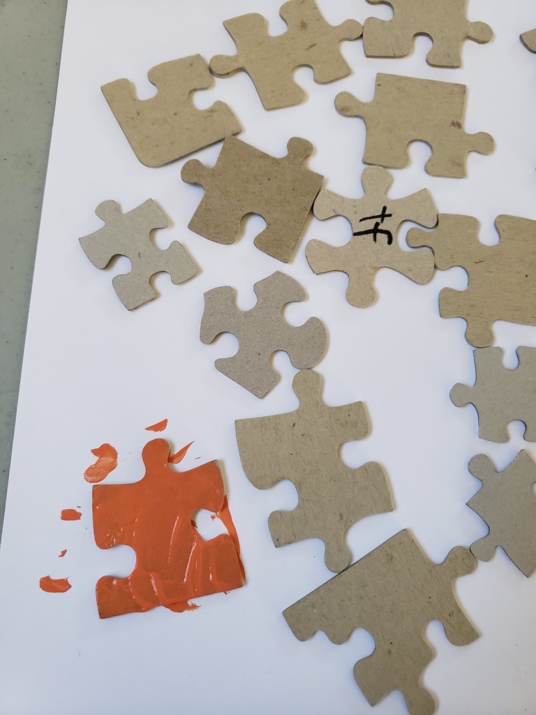 puzzle piece crafts